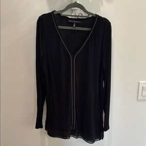 Black Long Sleeve Top